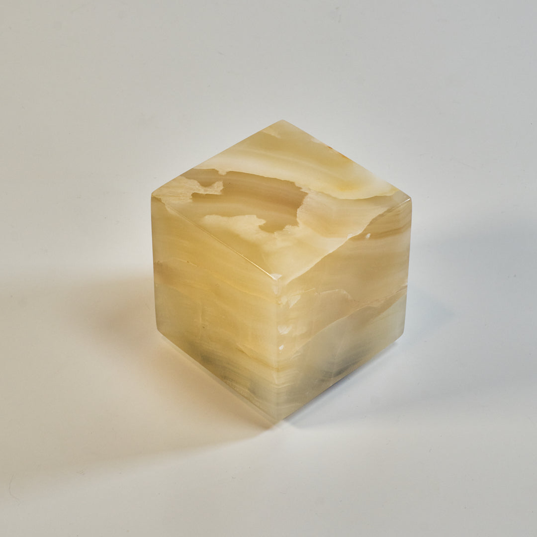COMPACT - Cubo de ónix 8x8x8cm