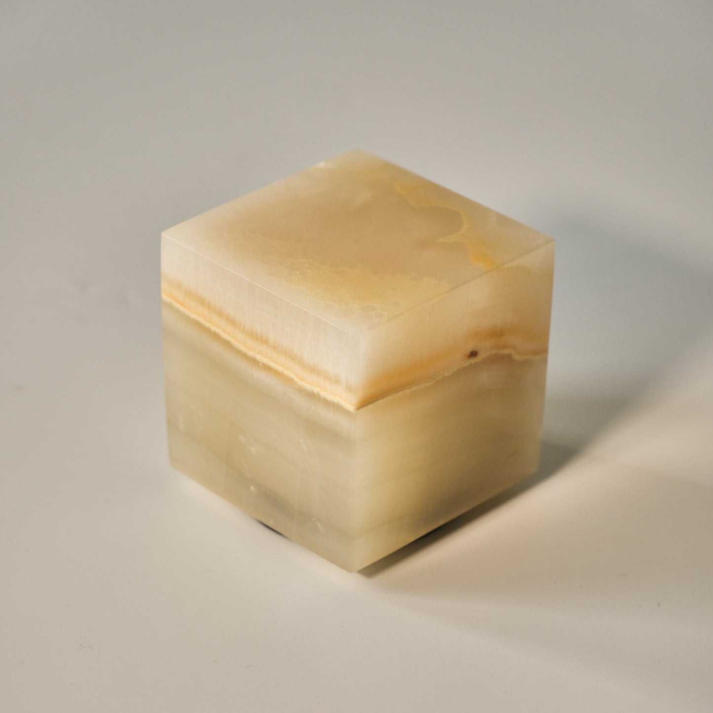 COMPACT - Cubo de ónix 8x8x8cm