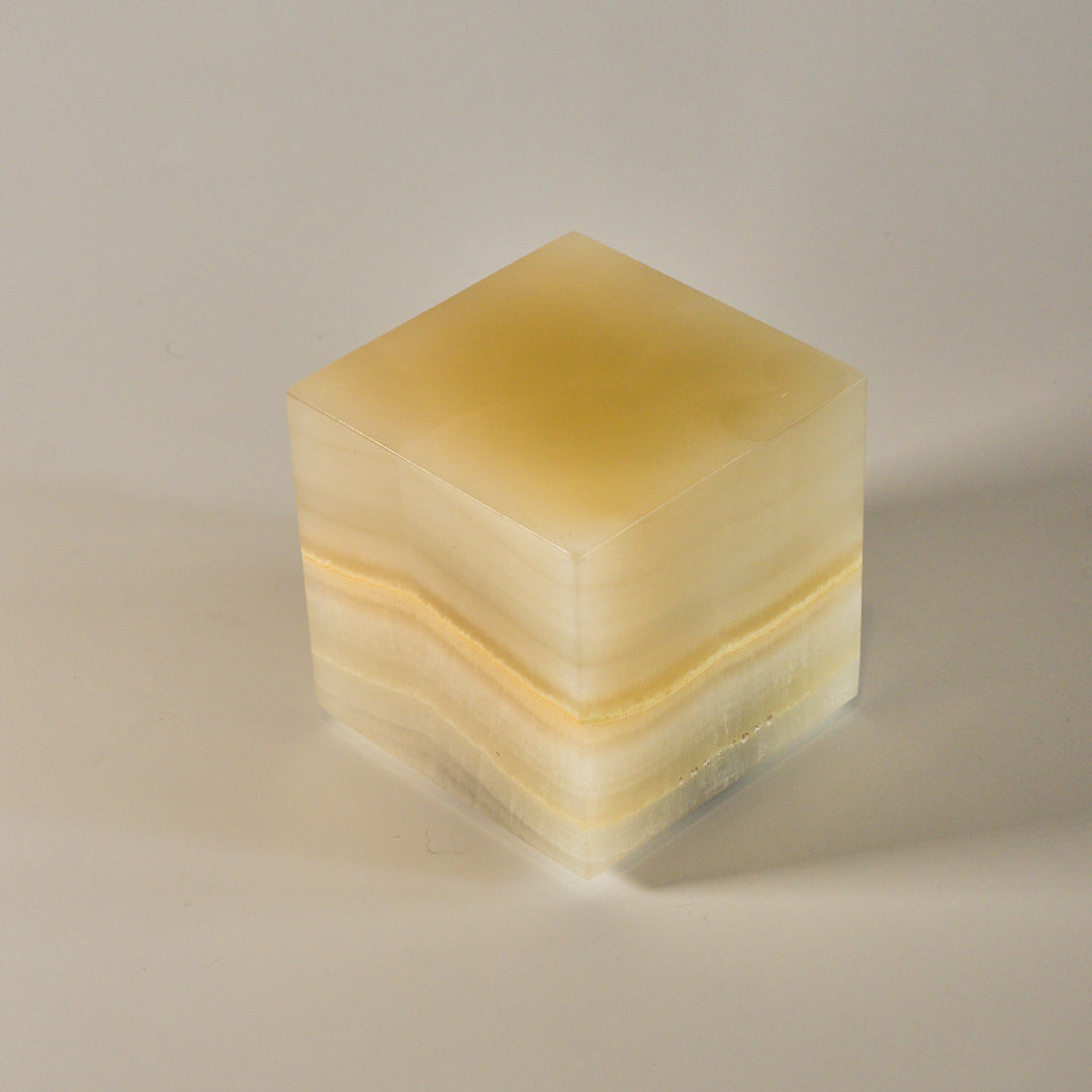 COMPACT - Cubo de ónix 8x8x8cm