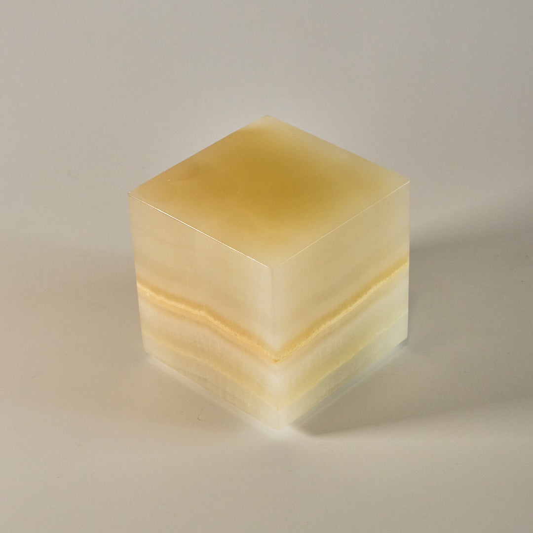 COMPACT - Cubo de ónix 8x8x8cm