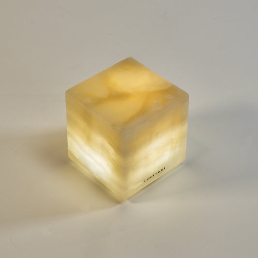 COMPACT - Cubo de ónix 8x8x8cm