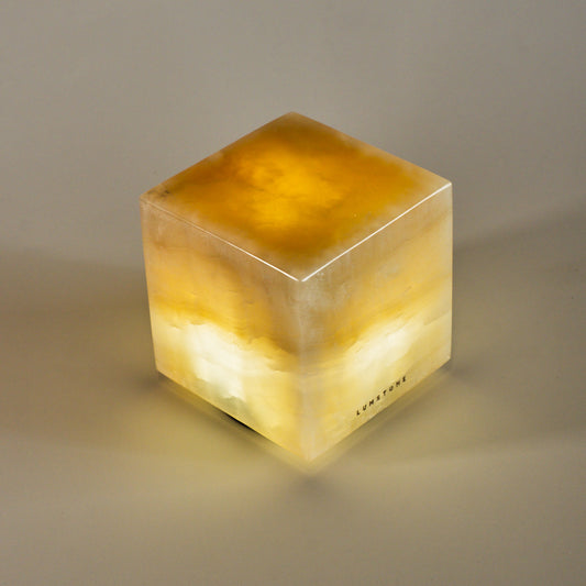 COMPACT - Cubo de ónix 8x8x8cm