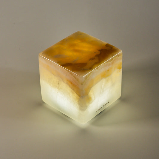 COMPACT - Cubo de ónix 8x8x8cm